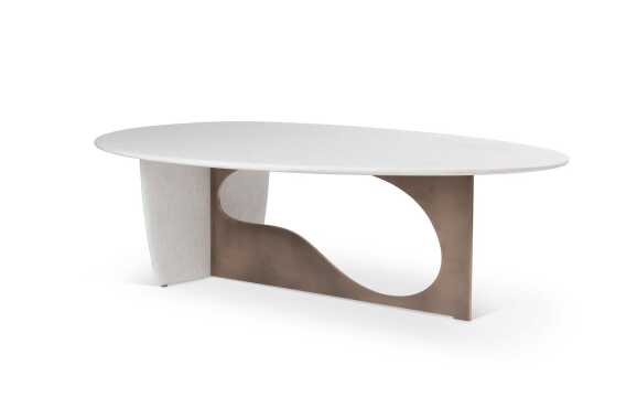 Troscan Finn Coffee Table — Stone