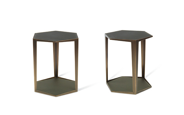 Troscan Gemma Hex Side Table