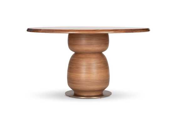 Troscan Kokeshi Round Dining Table