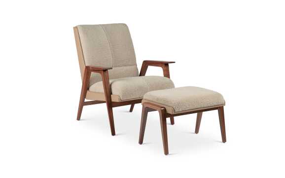 Troscan Legato Lounge Chair / Ottoman